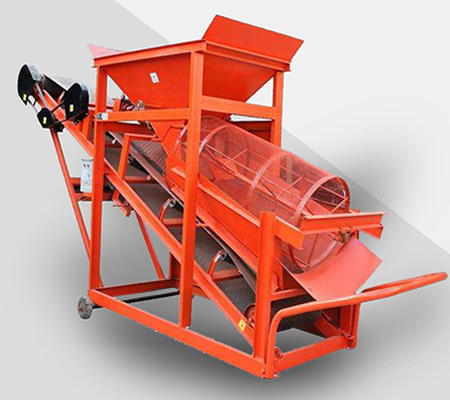 砂石篩選機、砂石圓筒篩、砂石篩分機